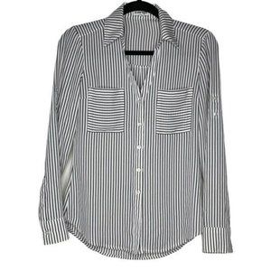 Express striped shirt XS